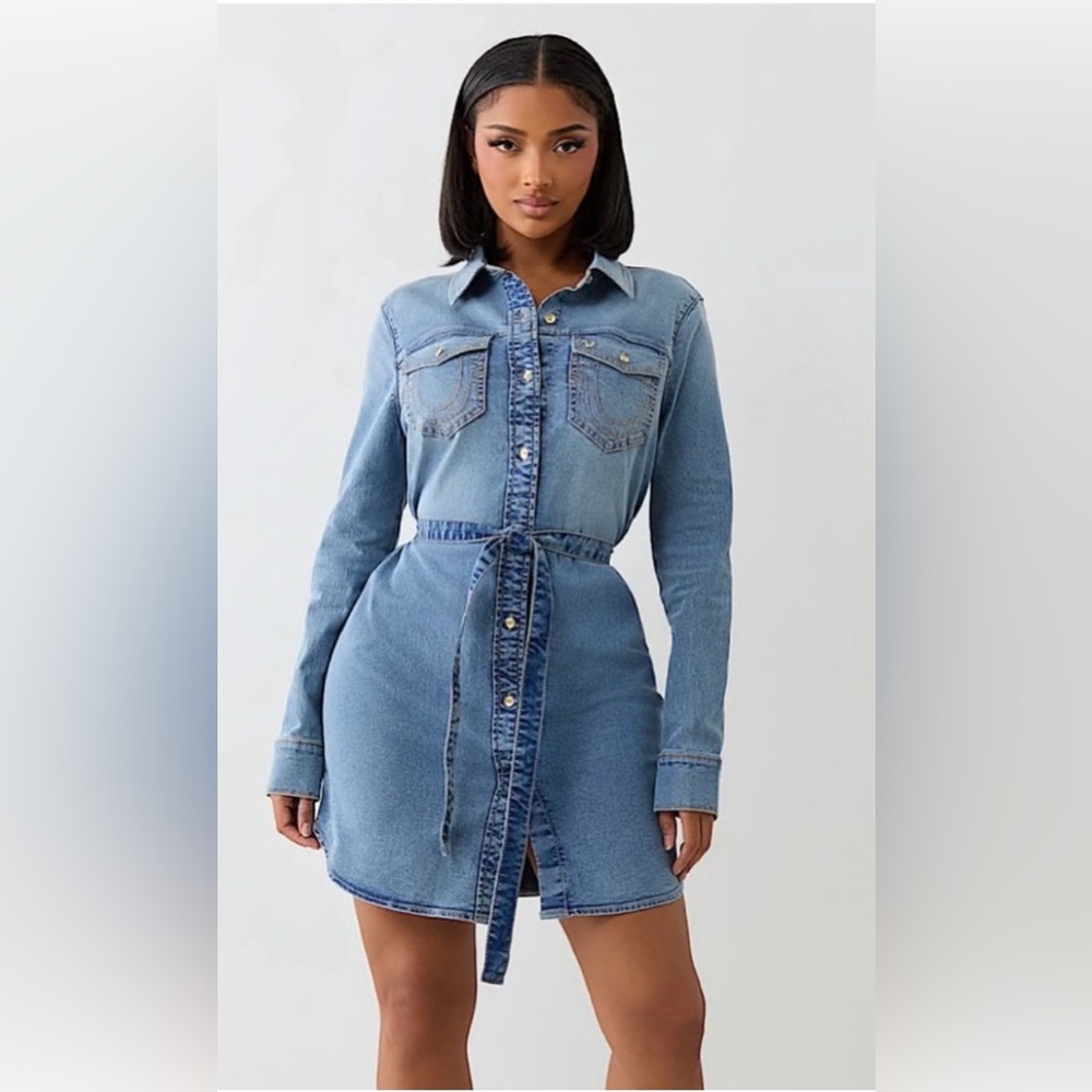NWT True Religion Denim Dress